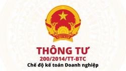 Thông tư 200/2014-TT/BTC